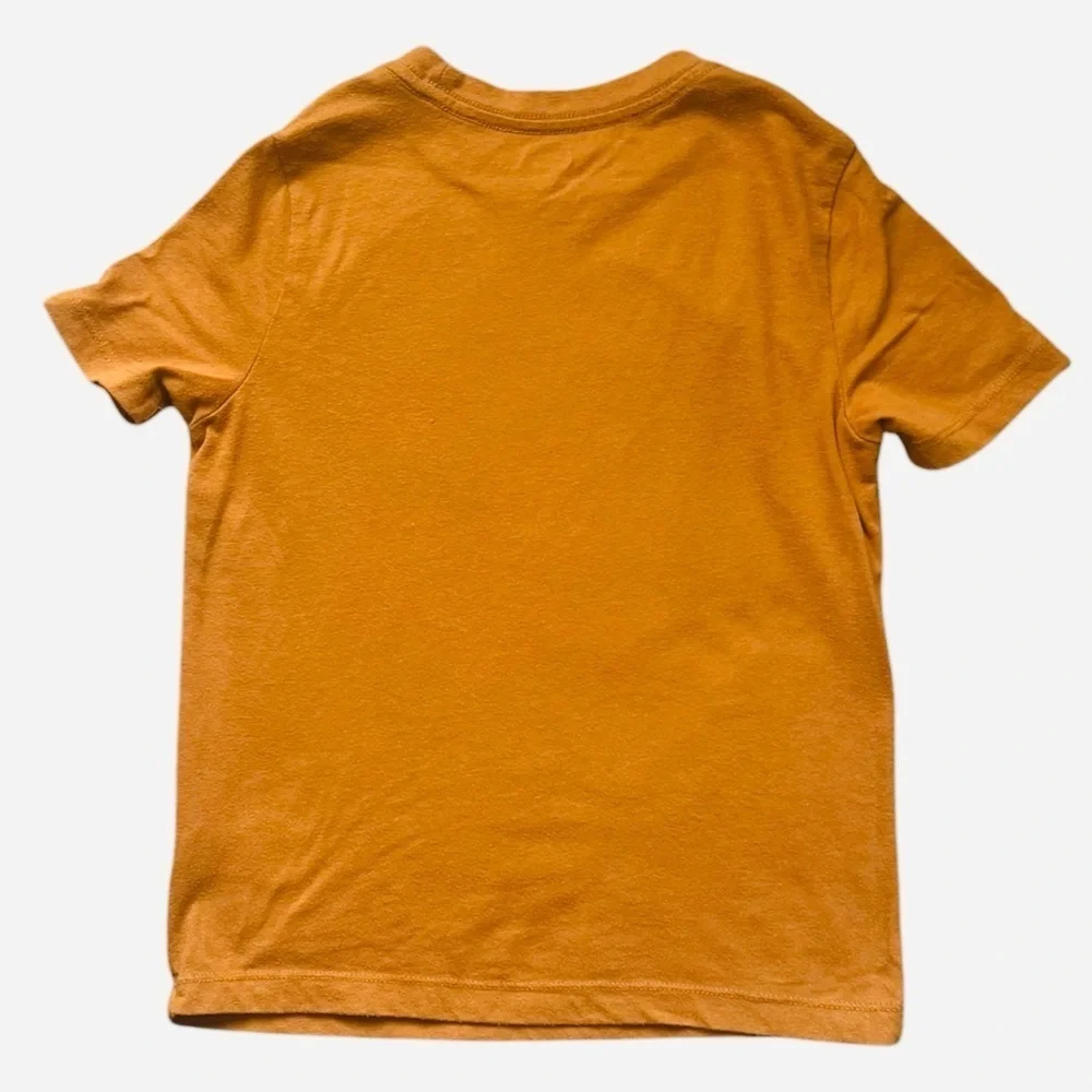 Old Navy casual play brown graphic T-shirt Boys Small (6-7) round neck